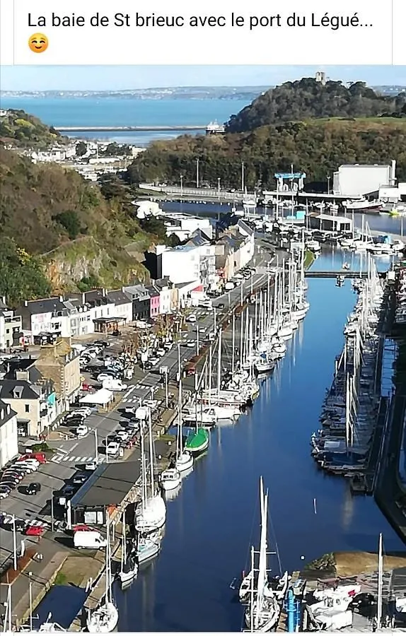 Appartement Charmant T2 avec vue sur le port du légué Plérin